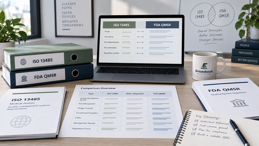 ISO 13485 vs FDA QMSR: What Startups Need to Understand